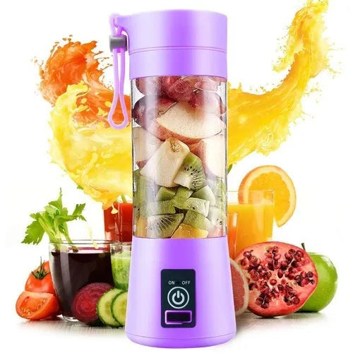 Portable Usb Juicer 6 Blades, For Homes, Capacity: 380 ML