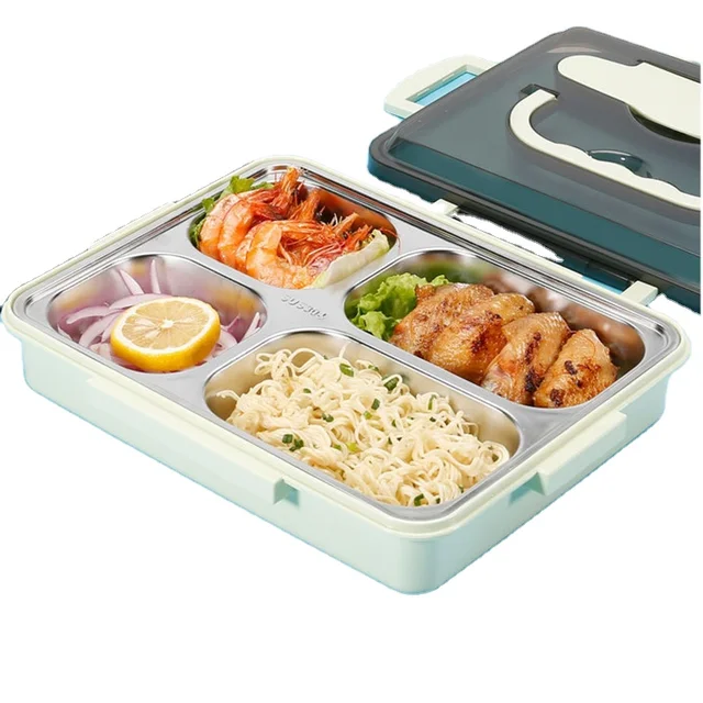 Maxtop 4 Section Stainless Steel Lunch Box