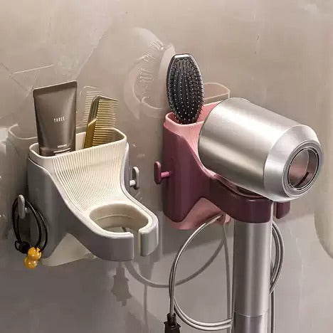 Wall Mounted Hair Dryer Holder