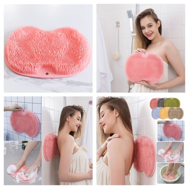 Silicon Back & Foot Scrubber
