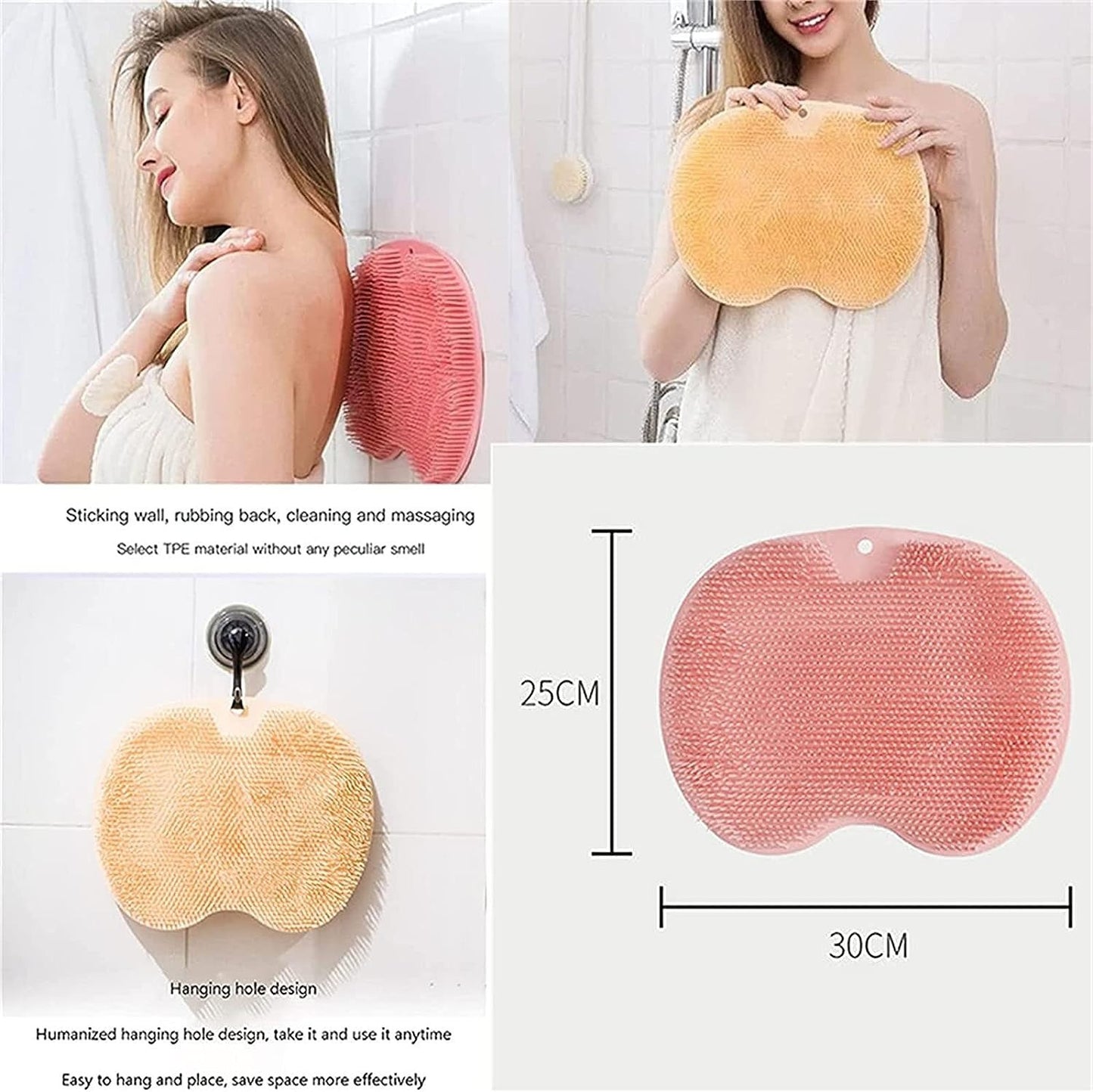 Silicon Back & Foot Scrubber