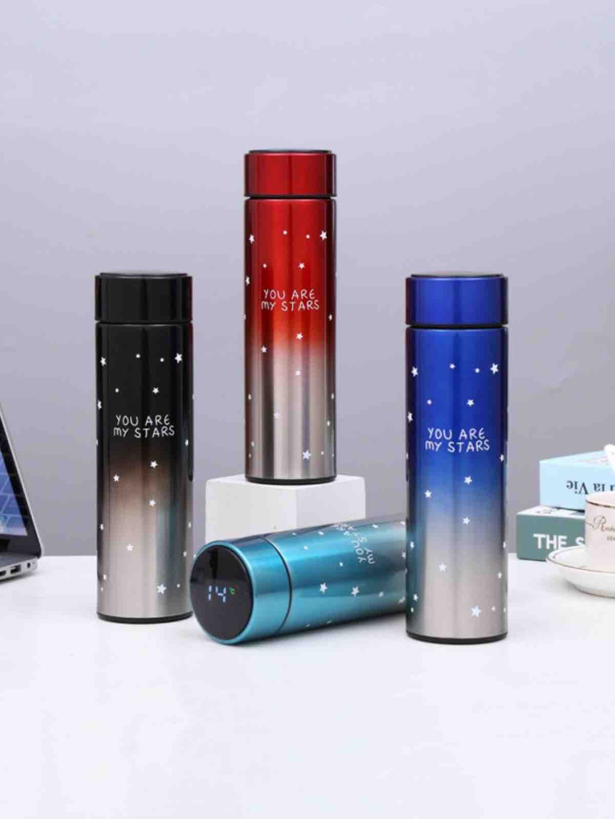 Printed Star Temperature Bottle