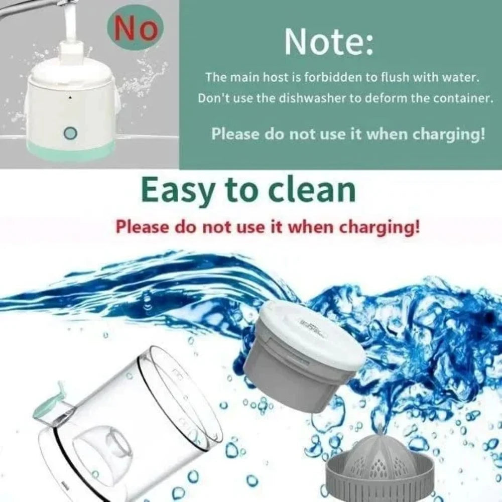 Plastic Portable Electric Citrus USB Juicer – 100W,